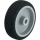 Blickle wheels with thermoplastic rubber tread, axle hole Ø 8 mm, max. load 75 kg, wheel Ø 75 mm TPA 75/8G NEW