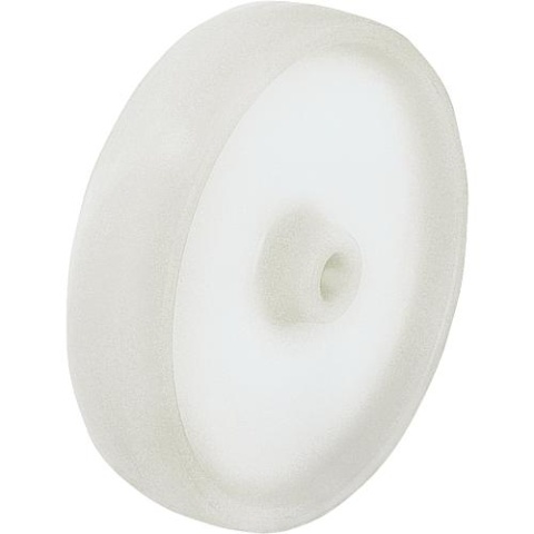 Blickle kunststof wiel van polyamide PO 100/12G, max. belasting 280kg, wiel-Ø 100mm, asgat-Ø 12mm PO 100/12G NIEUW