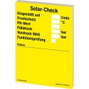 Autocollant de maintenance Solar-Check 1 bloc de 50...