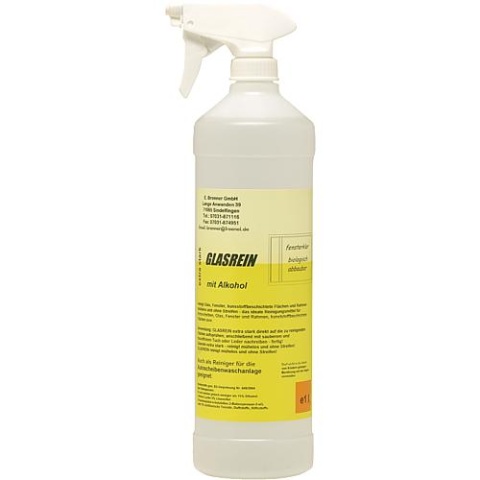 Brander glasreiniger GLASREIN extra sterke fles 1000 ml NIEUW