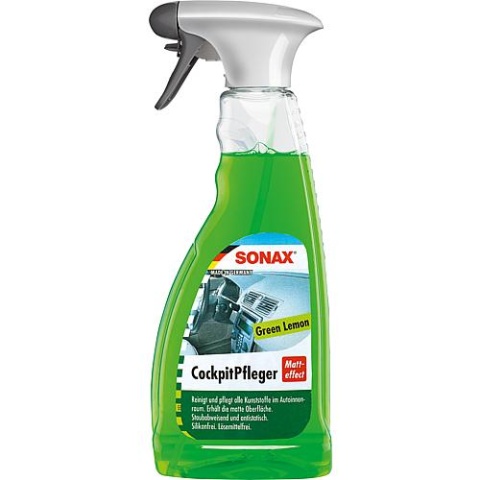 SONAX Cockpitreiniger Groen Citroen met Mat Effect 500ml Handverstuiver 358 241 NIEUW