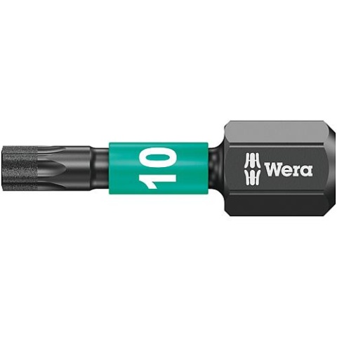 Wera Bit 1/4"" Slagmoeraanzetter voor slagmoersleutel T 10x25mm PU=10 5057628001 NIEUW