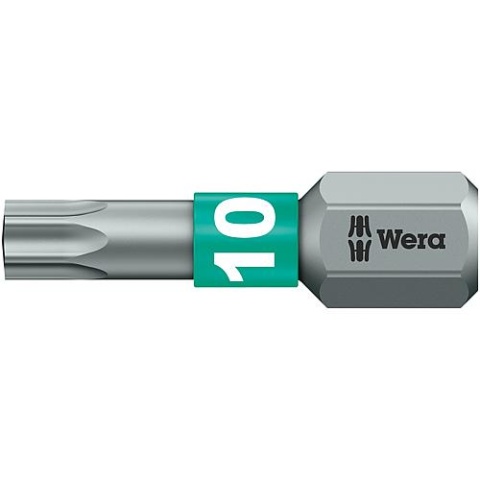 Wera Puntas BTZ T10 x 25mm NUEVO