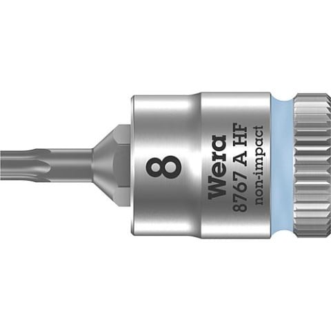 Carraca Wera 8767 A HF Torx T8 longitud 28.0mm arrastre 6.3mm (1/4"") NUEVO