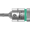 Insert de cliquet Wera 8767 A HF Torx T9 Longueur 28,0mm...