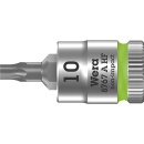 Insert de cliquet Wera 8767 A HF Torx T10 Longueur 28,0mm...