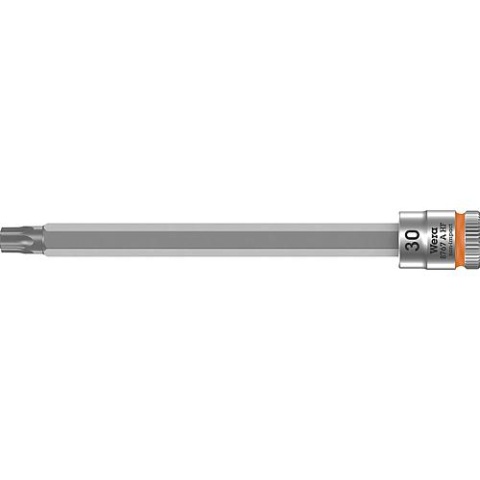 Insert à cliquet Wera 8767 A HF Torx T30 Longueur 100,0mm Entraînement 6,3mm (1/4"") NEUF