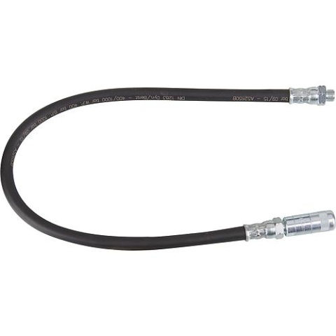 Reilang high-pressure rubber armoured hoses 400 bar with 4-jaw hydraulic mouthpiece R 1/8"", 500 mm long 049-819 NEW