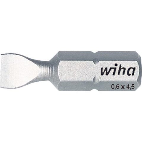 wiha Puntas 1/4"" Ranura 0.8x5.5 Z 25mm Tipo 7010 Z 1624 NUEVO