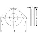 beloh permanent multiple angle magnet dim. 96 x 15 x 64...