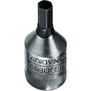 GEDORE Screwdriver bit socket 1/4 "" hexagon 5...