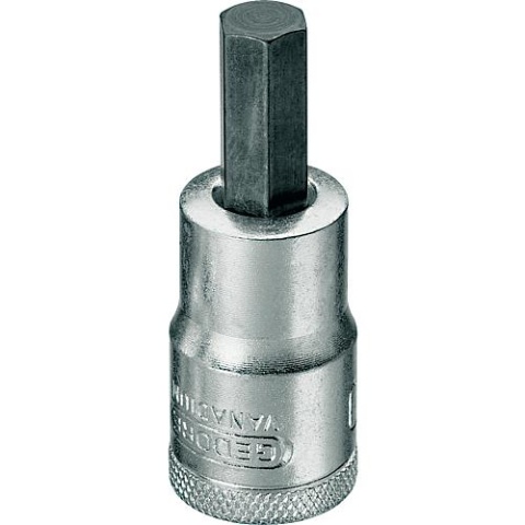 GEDORE screwdriver bit socket 1/2 hexagon size 7 mm item no. IN 19 7 6153310 NEW