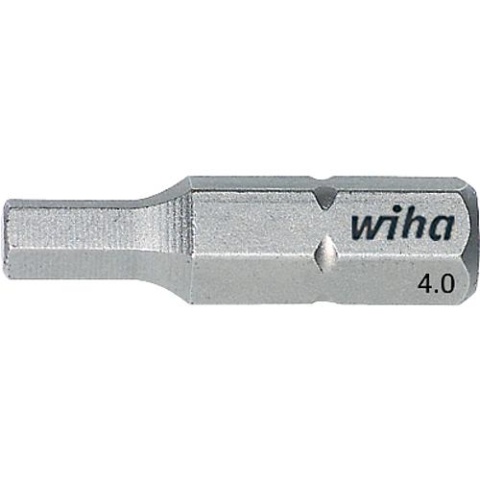 wiha standard bit, hexagonal, forma C 6.3. tipo 7013 Z 2.5 x 25 1704 NUEVO