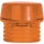 wiha Impact head orange transparent for Safety soft-face hammer type 831-8, impact head Ø 30 mm 26615 NEW