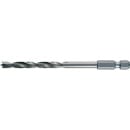 alpen HSS machine wood twist drill with 1/4 hexagonal...