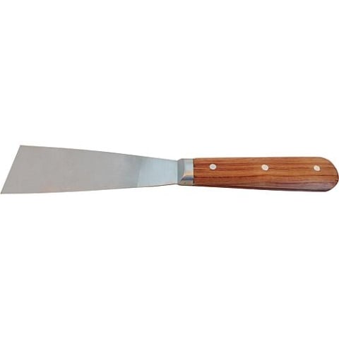 Spatule de peintre HAROMAC 40mm, traversante, lame conique, INOX, bois de rose 10046040SB NOUVEAU