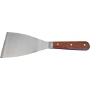 Spatule de peintre HAROMAC 40mm, traversante, lame conique, INOX, bois de rose 10046040SB NOUVEAU