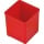 BS Systems Inzetbak rood A3 voor lade I-Boxx+L-Boxx 102 52x52x63mm NIEUW