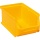 Allit open fronted storage box yellow WxDxH 102x160x75mm ProfiPlus Box 2 NEW