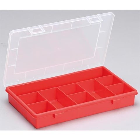 Caja de surtido Allit roja A x P x H 290x185x46mm EuroPlus Basic 29/9 NUEVO