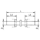 Rectus double plug D 6mm NEW