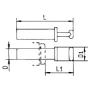 Rectus plug D 14mm NEW