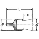 Lessmann Pinselbürste, Länge 60 mm Stahldraht...