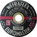 WEFRA Disco de corte Euromaster recto para metal 230 x 3 x 22 mm 1222303043 NUEVO