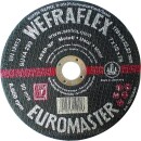 WEFRA Disco de corte Euromaster recto para metal 230 x 3 x 22 mm 1222303043 NUEVO