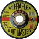 WEFRA Muela abrasiva Euromaster para metal 125 x 6 x 22...