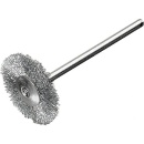 Brosse ronde Lessmann Ø 22 mm avec tige de 3,0 mm,...