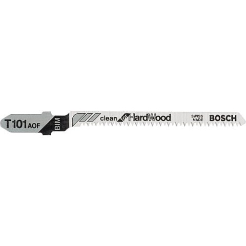 Lame per seghetto alternativo Bosch T101AOF lunghezza 83 mm PU 5 pezzi speciali per tagli curvi nel legno NUOVO