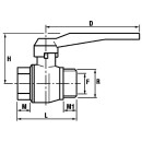 IPG Ball valve full port PN 201/4 IGxAG NEW