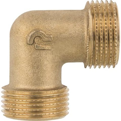 Codo Effebi pieza de latón 90° AG/AG 3/4x3/4 PN10 NUEVO