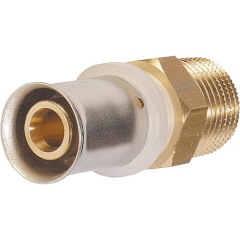 Raccord à sertir WS-Press pour raccord MVSR avec filetage extérieur 32x3mm - 11/4 TH-contour NOUVEAU