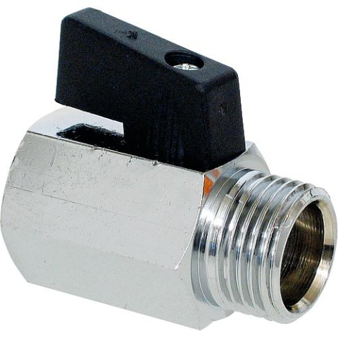 Eurotermo Mini ball valve with short lever IGxAG 1/2 NEW