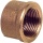 Red brass threaded fitting cap type 3301 3/8"" IT 281854 NEW