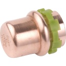 Aalberts Copper Pressfitting V-Contour Cap D:15mm Tipo...