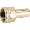 Aalberts gunmetal press fitting push-in socket with IT P...