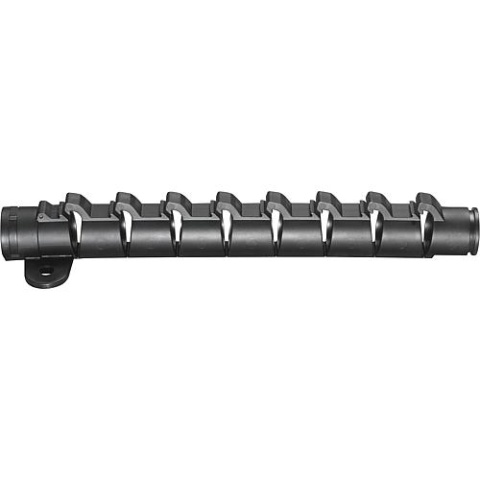 Megaro Coude de grille flipflex p. tube 15/16 mm Support de fixation, support de fixation, fixation possible, avec patte de fixation NOUVEAU