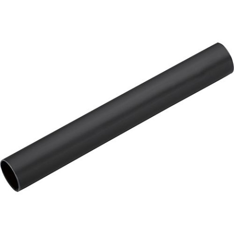 Megaro protection tube slotted black-grey, similar to RAL 7021 19 mm NEW