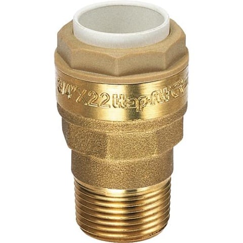 Plug fitting Itap-Fit transition nipple, 25mm x 3/4 NEW