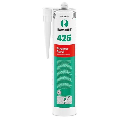 Ramsauer Acrilico testurizzato fine 425, cartuccia da 310 ml 1330302 NUOVO