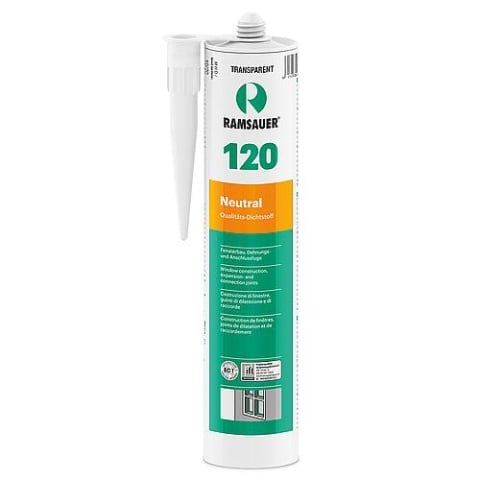 Ramsauer Neutral 120 wit neutraal blijvend elastisch 1-component siliconenkit 310ml 1100302 NIEUW