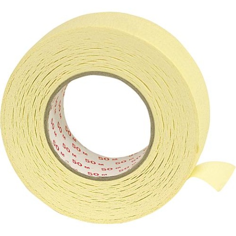 JaBand Crepe-Chamois L:50m / Br:30mm hoog gecrepeerd, voor het ruwe maskeren NIEUW