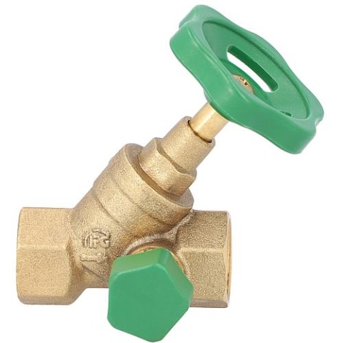 Locks angle seat valve DN 15 1/2 with drain NEW