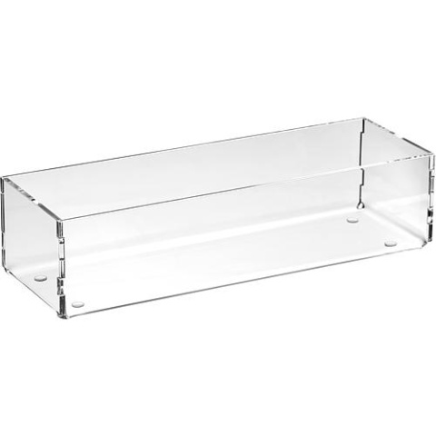 Plexiglass sorting box transparent 240x50x80 mm PD240/80/60 NEW