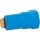 Construction plug 1/2 with brass thread blue NEW