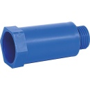 VBW Construction plug 1/2 with plastic thread blue NEW