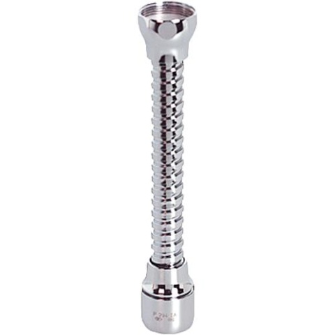 Extended spout with soft jet internal thread M22X1 metal chrome-plated NEW